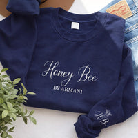 Custom Embroidered Vacation Shirt, Personalized Family Sweatshirt, Coastal Yacht Club Hoodie, Matching Sweatshirt, Family Gift for Her