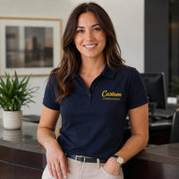Custom Embroidered Polo Shirt for Men and Women, Personalized & Printed Polo Shirts for Business, Casual Wear, Sports Teams, Work Uniforms