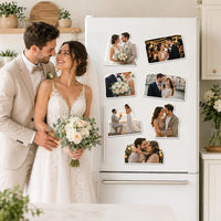 Custom Photo Cutout Magnet, Personalized Fridge Magnet, Family Photo Magnet, Refrigerator Keepsake Home Decor, Family Keepsake Gift