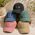 Monogrammed Baseball Hat, Personalized Embroidered Cap, Custom Initial Logo Hat, Bachelorette Party Hats, Bridesmaid & Club Gifts for Her