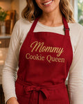 Custom Embroidered Apron With Name, Personalized Cooking Apron for Chefs Bakers Crafters, Full-Length Cooking Apron, Custom Kitchen Gift