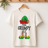 Personalized Christmas Elf Shirt and Sweatshirt, Custom Family Matching Holiday Top, Funny Mama Papa King Queen Elf Outfit, Christmas Gift