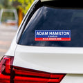 Adam Hamilton For Kansas Senate 2026 Vinyl Sticker, Vote Adam Hamilton Decal, Kansas Senate Elections 2026 Bumper Sticker, 10
