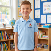 Custom Embroidered Polo Shirt for Teachers and Staff, Personalized Polo Shirts for Back to School, Teacher Appreciation, Teacher Gift