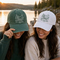 Personalized Reunion Embroidered Hat, Custom Name & Year Lake Cap, Matching Family Cap, Kayak Vacation Group Hat, Family Matching Gift