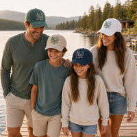 Personalized Reunion Embroidered Hat, Custom Name & Year Lake Cap, Matching Family Cap, Kayak Vacation Group Hat, Family Matching Gift