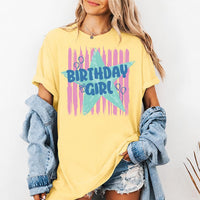 Custom Birthday Crew Shirt, Personalized Retro Star Party Tee, Matching Friend Group Shirts, Besties Party Outfit, Birthday Gift for Her