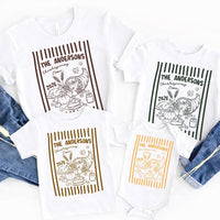 Personalized Thanksgiving Shirt, Custom Last Name Turkey Day Tee, Matching Thanksgiving Crew Shirts, Fall Dinner Outfit, Holiday Gift 2026