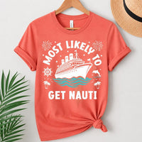 Custom Cruise Superlative Group Shirt, Most Likely To Vacation Tee, Funny Sailing Party Top, Cruise Matching Tee, Family Trip Gift