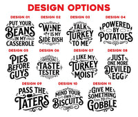 Custom Thanksgiving Shirt, Choose Your Funny Food Quote Tee, Turkey Dinner Graphic T Shirt, Friendsgiving Outfit, Holiday Gift for Foodie