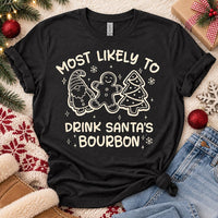 Personalized Most Likely To Christmas Shirt, Custom Funny Holiday Tee, Family Christmas Tee, Festive Matching Party Outfit, Holiday Gift