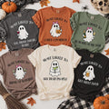 Personalized Most Likely To Halloween Shirt, Custom Funny Drinking Ghost Tee, Matching Family Shirts, Halloween Party Tee, Gift for Friend