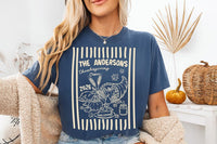 Personalized Thanksgiving Shirt, Custom Last Name Turkey Day Tee, Matching Thanksgiving Crew Shirts, Fall Dinner Outfit, Holiday Gift 2026