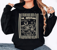Personalized Thanksgiving Shirt, Custom Last Name Turkey Day Tee, Matching Thanksgiving Crew Shirts, Fall Dinner Outfit, Holiday Gift 2026