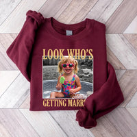 Personalized Bride Photo Shirt, Custom Look Who's Getting Married Tee, Funny Bachelorette Party Top, Bridal Shower Outfit, Gift for Bride
