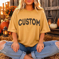 Personalized Thanksgiving Family Shirt, Custom Food Role Tee, Matching Thanksgiving Shirts, Friendsgiving Outfit, Holiday Party Gift
