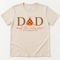 Personalized Cutie Pie Shirt, Custom Mom Dad Baby Role Top, First Birthday Pie Bodysuit, Thanksgiving Family Outfit, Gift for Family