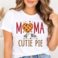 Personalized Thanksgiving Family Shirt, Custom Cutie Pie Tee, Mama Dada Brother Baby Shirt, Choose Your Custom Family Role, Holiday Gift