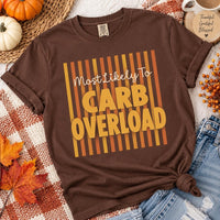 Custom Thanksgiving Most Likely To Shirt, Funny Quote Tee, Choose Your Phrase T-Shirt, Friendsgiving Family Outfit, Holiday Party Gift