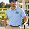 Custom Embroidered Polo Shirt for Father and Son, Personalized Polo Shirts for Golf Outings, Casual Polo, Birthday Gift, Daily Wear