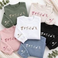 Hairstylist Embroidered Sweatshirt, Hairdresser Hoodie, Custom Name Salon Shirt, Hairstylist Crewneck, Personalized Hairdresser Gift