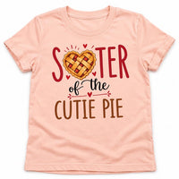 Personalized Thanksgiving Family Shirt, Custom Cutie Pie Tee, Mama Dada Brother Baby Shirt, Choose Your Custom Family Role, Holiday Gift