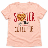Personalized Thanksgiving Family Shirt, Custom Cutie Pie Tee, Mama Dada Brother Baby Shirt, Choose Your Custom Family Role, Holiday Gift