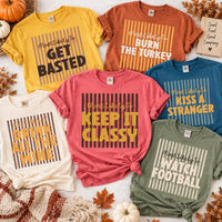 Custom Thanksgiving Most Likely To Shirt, Funny Quote Tee, Choose Your Phrase T-Shirt, Friendsgiving Family Outfit, Holiday Party Gift