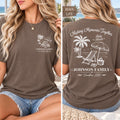 Personalized Family Beach Vacation Shirt, Custom Trip Tee, Making Memories Together Tee, Beach Reunion Outfit, Family Trip Gift, Front Back