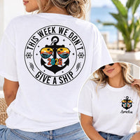 Personalized Cruise 2026 Shirt, Custom Name Vacation Tee, Funny Cruise Tee, Matching Family Trip Outfit, Vacation Gift, Front Back