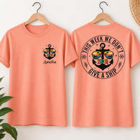 Personalized Cruise 2026 Shirt, Custom Name Vacation Tee, Funny Cruise Tee, Matching Family Trip Outfit, Vacation Gift, Front Back