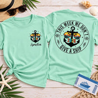 Personalized Cruise 2026 Shirt, Custom Name Vacation Tee, Funny Cruise Tee, Matching Family Trip Outfit, Vacation Gift, Front Back