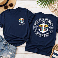 Personalized Cruise 2026 Shirt, Custom Name Vacation Tee, Funny Cruise Tee, Matching Family Trip Outfit, Vacation Gift, Front Back