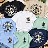 Personalized Cruise 2026 Shirt, Custom Name Vacation Tee, Funny Cruise Tee, Matching Family Trip Outfit, Vacation Gift, Front Back