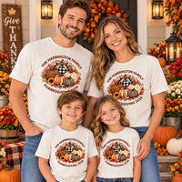 Personalized Family Thanksgiving 2026 Shirt, Custom Last Name Pumpkin Tee, Fall Harvest Sweatshirt, Thanksgiving Day Gift, Gift for Her