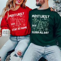 Personalized Most Likely To 2026 Shirt, Custom Christmas Family Tee, Doodle Holiday Sweatshirt, Matching Family Outfit, Funny Gift Idea