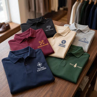 Custom Embroidered Polo Shirt for Business Owners, Personalized Polo Shirts for Office Wear, Team Events, Daily Wear, Corporate Events