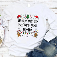 Personalized Christmas Song Pun Sweatshirt Custom Funny Holiday Tee, Design Choice Shirt, Funny Christmas Gift, Holiday Season Gift
