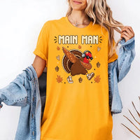 Personalized Thanksgiving Pun Shirt, Custom Retro Funny Foodie Tee, Vintage Turkey Dinner Design, Fall Harvest Outfit, Funny Holiday Gift