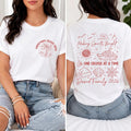 Personalized Family Christmas Shirt, Custom Last Name Striped Holiday Tee 2026, Matching Family Party Top, Xmas Group Gift, Front Back