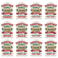 Custom Christmas Family Awards Shirt, Funny Excellence in Blaming Kids Tee, Marquee Holiday Shirt, Christmas Party Outfit, Funny Gift