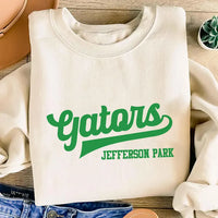 Custom Mascot Sweatshirt, Personalized School Spirit Tee with Mascot Name, Script Collegiate Game Day Shirt, Spirit Week, Student Gift