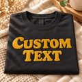 Custom Puff Print Sweatshirt, Personalized Name Bubble Letters, 3D Raised Puff Crewneck, Name Crewneck, Personalized Wear Birthday Gift