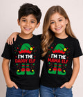 Personalized I'm the Elf Christmas Shirt, Custom Elf Option Matching Family Christmas Tee, Funny Santa Hat Crewneck, Holiday Party Gift