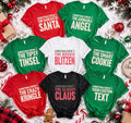 Personalized Funny Christmas Crew Shirt, Custom Crew Title Holiday Tee, Matching Holiday Sweatshirt, Funny Family Outfit, Christmas Gift
