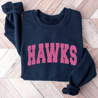 Personalized Glitter Mascot Team Sweatshirt, Custom Sparkly Varsity Name Tee, School Spirit Shirt, Game Day Outfit, Gift for Sports Fan