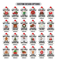 Personalized Most Likely To Family Christmas Shirt, Custom Quote Matching Family Holiday Tee, Retro Santa Hat Crewneck, Gift for Friends