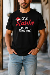 Personalized Funny Dear Santa Shirt, Custom Christmas Quote Tee, Sarcastic Holiday Crewneck, Matching Couple Outfit, Christmas Gift