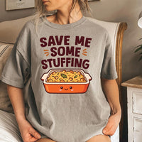 Personalized Thanksgiving Dinner Shirt, Custom Cute Food Character Tee, Funny Turkey Crewneck, Matching Family Outfit, Thanksgiving Gift