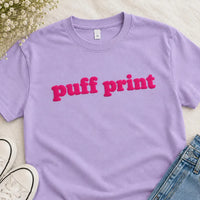 Personalized Puff Print Team Shirt, Custom Bubble Letter Name Sweatshirt, Raised 3D Team Spirit Shirt, School Crewneck, School Spirit Gift